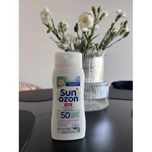 SunOzon Med, Sonnengel LSF 50 (Żel przeciwsłoneczny SPF 50) - opinie | zdjęcie do recenzji od oliwiaakr14 - 2