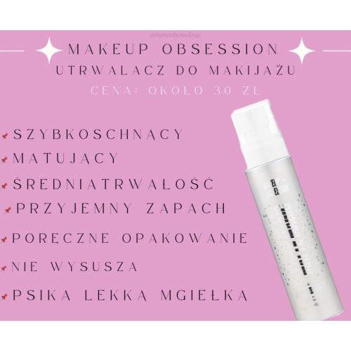Makeup Obsession London Matte Magic Setting Spray (Utrwalacz do makijażu matujący) - opinie | zdjęcie do recenzji od Ada_1ka