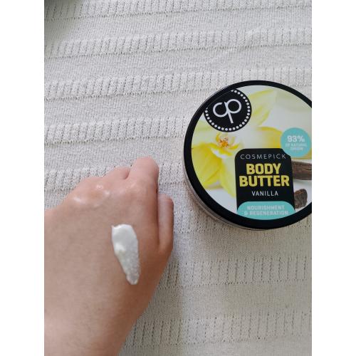 Cosmepick Vanilla , Nourishment & Regeneration Body Butter (Masło do ciała odżywczo-regenerujące `Wanilia`) - opinie | zdjęcie do recenzji od thereisbeauty - 3
