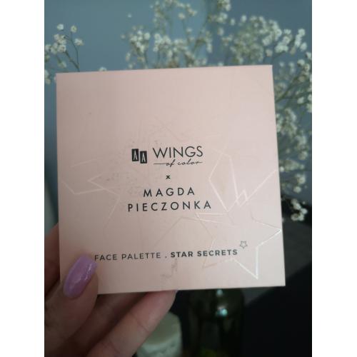 AA Wings of Color Star Secrets, x Magda Pieczonka, Face Palette (Paleta do konturowania twarzy) - opinie | zdjęcie do recenzji od MonikaCz89 - 1