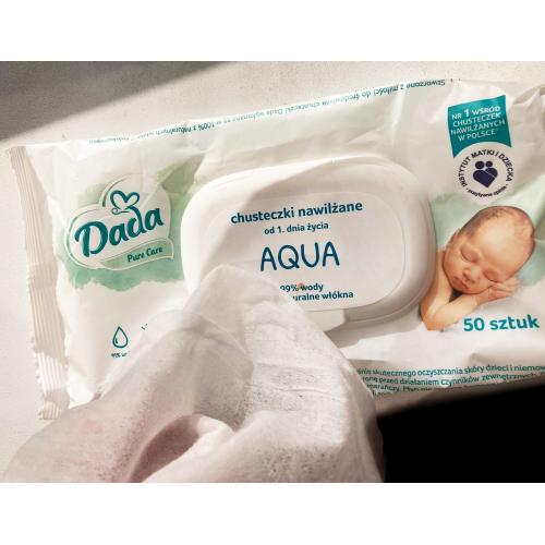 Dada Chusteczki nawilżane `Pure Care Aqua` - opinie | zdjęcie do recenzji od 123eliza96 - 1