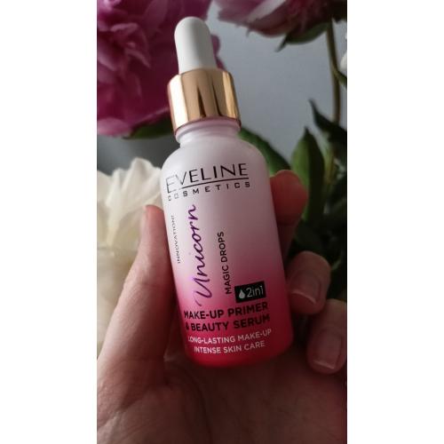 Eveline Cosmetics Make-up Primer & Beauty Serum Unicorn Magic Drops (Baza pod makijaż) - opinie | zdjęcie do recenzji od zcosmetica_me - 1