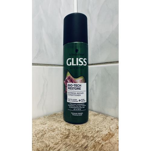 Schwarzkopf Gliss Bio-Tech Restore, Express Repair Conditioner (Ekspresowa odżywka regeneracyjna w sprayu do włosów delikatnych, podatnych na zniszczenia) - opinie | zdjęcie do recenzji od ALM007