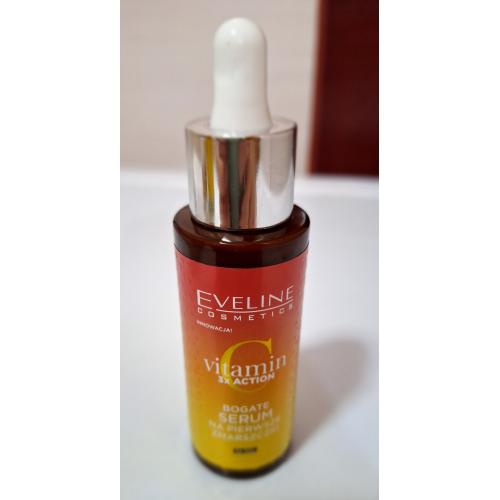 Eveline Cosmetics Vitamin C 3x Action, Bogate serum na noc na pierwsze zmarszczki - opinie | zdjęcie do recenzji od Roksana_Woo