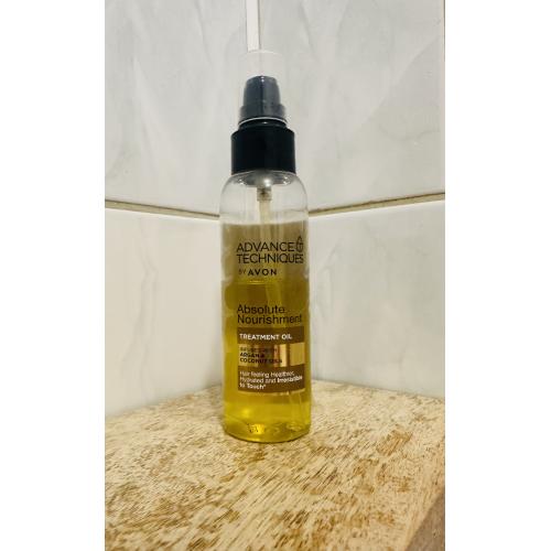 Avon Advance Techniques, Absolute Nourishment Treatment Oil (Odżywczy olejek do włosów) - opinie | zdjęcie do recenzji od ALM007