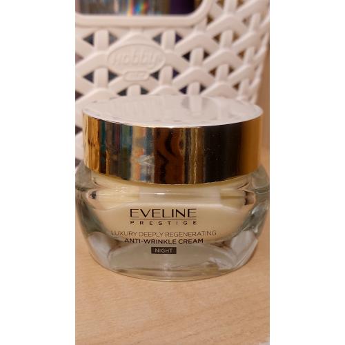 Eveline Cosmetics Prestige, 24k Snail & Caviar, Luksusowy głęboko regenerujący krem przeciwzmarszczkowy na noc - opinie | zdjęcie do recenzji od Marishia92