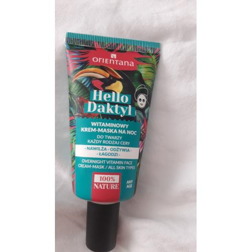 Orientana Hello Daktyl, Overnight Vitamin Face Cream - Mask (Witaminowy krem - maska na noc) - opinie | zdjęcie do recenzji od Pinusia7