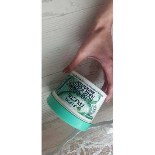 Garnier Fructis, Aloe Vera Hair Food (Maska do włosów normalnych i suchych (nowa wersja)) - opinie | zdjęcie do recenzji od arwena22