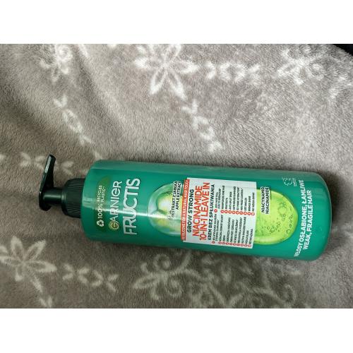 Garnier Fructis, Grow Strong, 10in1 (Krem bez spłukiwania 10w1) - opinie | zdjęcie do recenzji od kialacm - 1