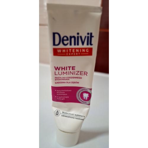 Denivit White Luminizer, Pasta do zębów do codziennego stosowania wybielająca - opinie | zdjęcie do recenzji od Roksana_Woo