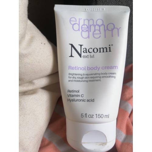Nacomi Next Lvl Dermo,  Retinol Body Cream (Rozjaśniająco- odmładzający krem do ciała z retinolem i witaminą C) - opinie | zdjęcie do recenzji od monita90