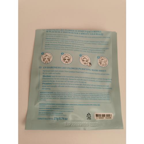 Baroness Lily Flower Mask Sheet (Oczyszczająca maseczka w płachcie z ekstraktem z lilii białej) - opinie | zdjęcie do recenzji od Belladonnae - 2