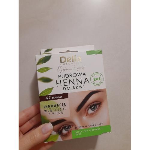 Delia Eyebrow Expert, Henna pudrowa 2 w 1 - opinie | zdjęcie do recenzji od dohaj0101