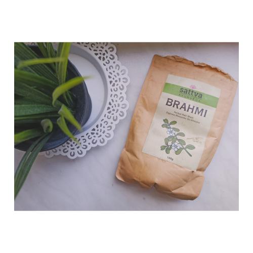 Sattva Ayurveda Brahmi Powder (Brahmi w proszku) - opinie | zdjęcie do recenzji od Alezwieje - 2