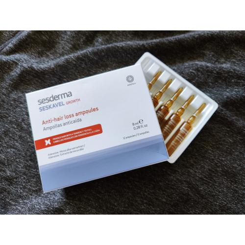 Sesderma Seskavel, Anti-Hair Loss Ampoules (Ampułki przeciw wypadaniu włosów) - opinie | zdjęcie do recenzji od shewild - 1