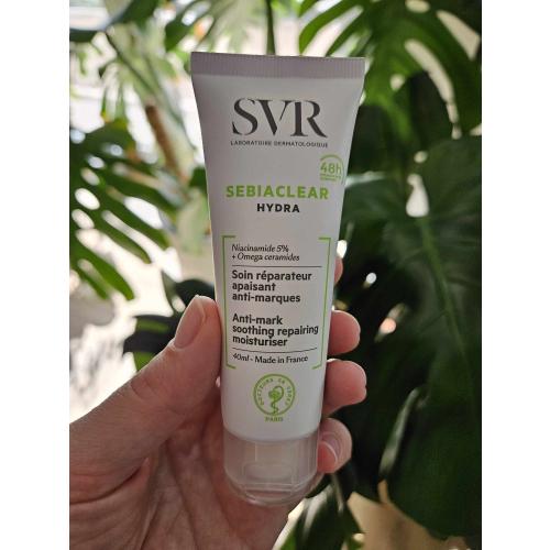SVR Sebiaclear, Hydra, Soin Reparateur Apaisant Anti-Marques [Anti - Mark Soothing Repairing Moisturizer] (Krem nawilżający) - opinie | zdjęcie do recenzji od koronkowyhaft