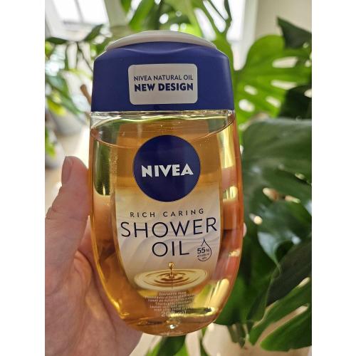 Nivea Natural Oil, Pielęgnujący olejek pod prysznic - opinie | zdjęcie do recenzji od koronkowyhaft
