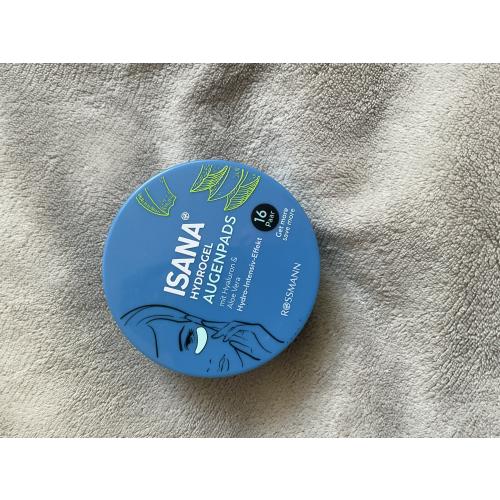 Isana Hydro-Intensiv-Effekt, Hydro Gel Eye Pads with  Hyaluron & Aloe Vera (Hydrożelowe płatki pod oczy) - opinie | zdjęcie do recenzji od kialacm - 1
