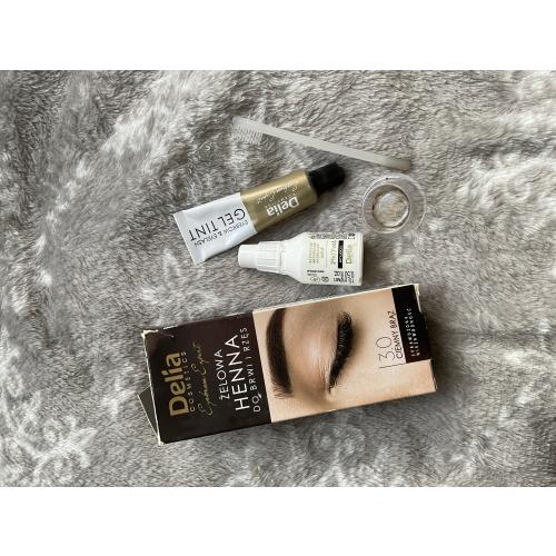 Delia Eyebrow System, Żelowa henna do brwi i rzęs - opinie | zdjęcie do recenzji od kialacm - 1