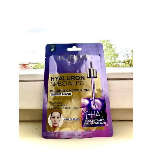 L'Oreal Paris Hyaluron Specialist Tissue Mask (Nawilżająco-wypełniająca maska w płachcie) - opinie | zdjęcie do recenzji od ALM007