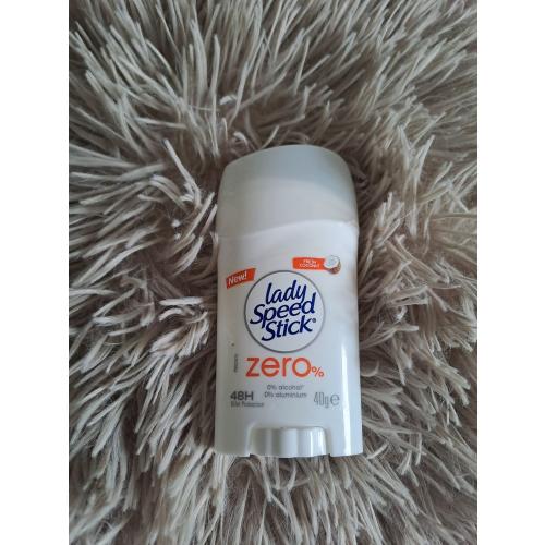 Lady Speed Stick Zero, Fresh Coconut, 48H Antiperspirant (Antyperspirant w sztyfcie) - opinie | zdjęcie do recenzji od Moniqu13