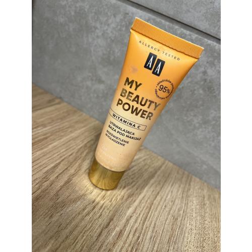 AA My Beauty Power, Utrwalająca baza pod makijaż - opinie | zdjęcie do recenzji od Bakinimod
