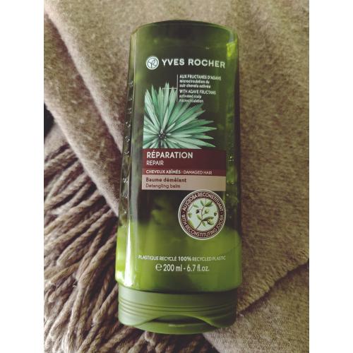 Yves Rocher Reparation, Apres-Shampooing Baume [Baume Demelant] (Odżywka odbudowująca z olejkiem jojoba) - opinie | zdjęcie do recenzji od shewild