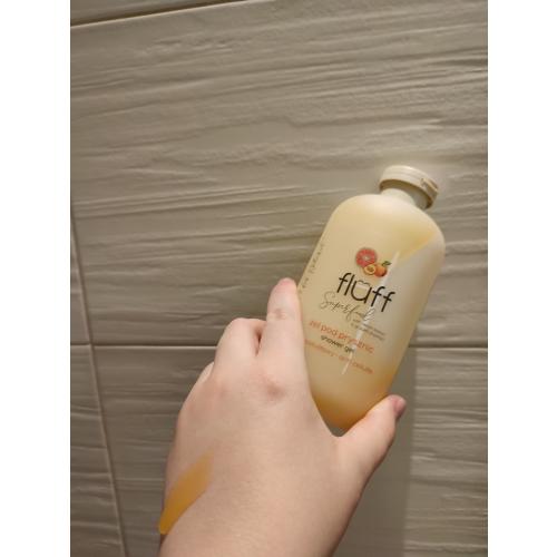 Fluff Superfood, Anti-cellulite Shower Gel (Antycellulitowy żel pod prysznic `Brzoskwinia i grejpfrut`) - opinie | zdjęcie do recenzji od xLullabyx