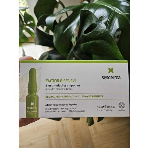 Sesderma Factor G Renew, Biostimulating Ampoules (Ampułki biostymulujące) - opinie | zdjęcie do recenzji od koronkowyhaft