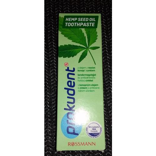 Prokudent Med Hemp Seed Oil Toothpaste (Pasta do zębów z olejem z nasion konopii i cynkiem) - opinie | zdjęcie do recenzji od Barbra61