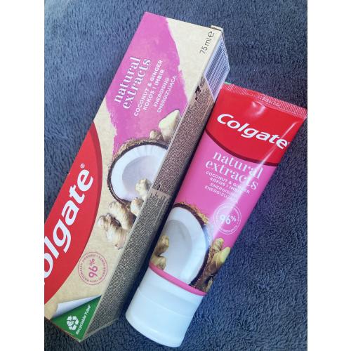 Colgate Natural Extracts, Pasta do zębów  z ekstraktem z kokosa i imbirem - opinie | zdjęcie do recenzji od 123eliza96