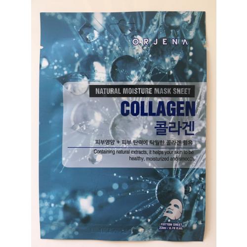 Orjena Natural Moisture Mask Sheet Collagen (Maska w płachcie z kolagenem odmładzająca) - opinie | zdjęcie do recenzji od 2e9182b55bdf0a98ff6828ef66cf0b2a4e640980_67070af1f3125