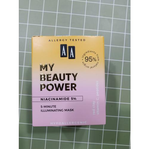 AA My Beauty Power, Rozświetlająca maska do twarzy - opinie | zdjęcie do recenzji od Avesammael - 1