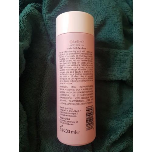 Bellavia Vanilla, Purify Face Toner (Tonik do twarzy) - opinie | zdjęcie do recenzji od AgaB1998 - 2
