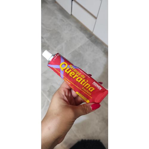 Novex Hair Care Brazilian Keratin Recharge Hair Treatment  [Recarga de Queratina] (Odżywczy i stylizujący krem z keratyną) - opinie | zdjęcie do recenzji od Kawusia94