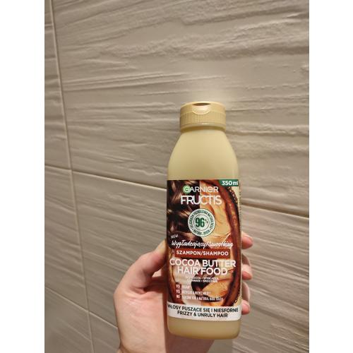 Garnier Fructis, Hair Food, Cocoa Butter Hair Treat Shampoo (Szampon do włosów kręconych) - opinie | zdjęcie do recenzji od xLullabyx