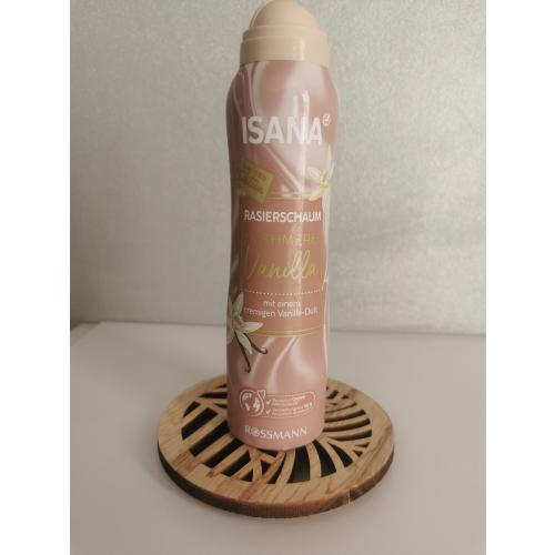 Isana Cashmere Vanilla, Shaving Foam (Pianka do golenia z ekstraktem z wanilii) - opinie | zdjęcie do recenzji od Belladonnae
