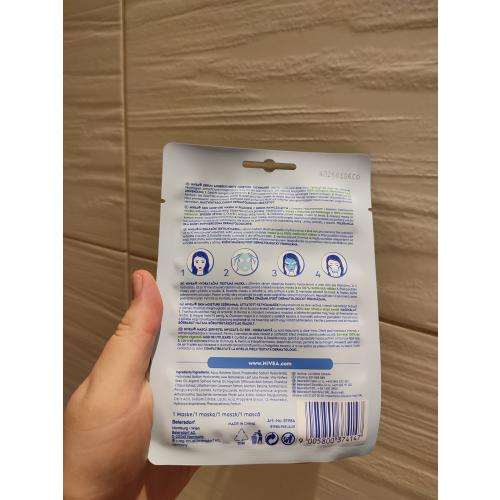 Nivea Skin Moisture Serum Infused Sheet Mask (Maska w płachcie z serum nawilżającym) - opinie | zdjęcie do recenzji od xLullabyx - 1