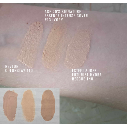 Age20's Signature Essence Cover Pact Intense Cover SPF50+ (Intensywnie kryjący podkład kompaktowy) - opinie | zdjęcie do recenzji od Biankablado
