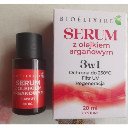 Bioelixire Serum z olejkiem arganowym i filtrem UV (nowa wersja) - opinie | zdjęcie do recenzji od Barbra61