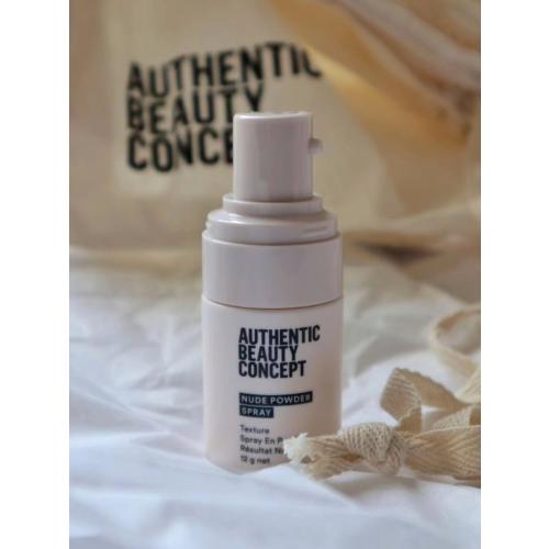 Authentic Beauty Concept Nude Powder Spray (Puder w sprayu do włosów) - opinie | zdjęcie do recenzji od VegeTime