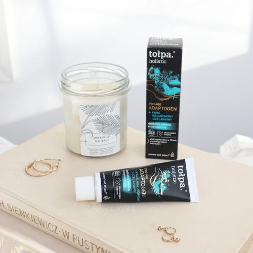 Tołpa Holistic, Pro Age Adaptogen + Kwas azelainowy, Delikatny peeling enzymatyczny - opinie | zdjęcie do recenzji od VegeTime