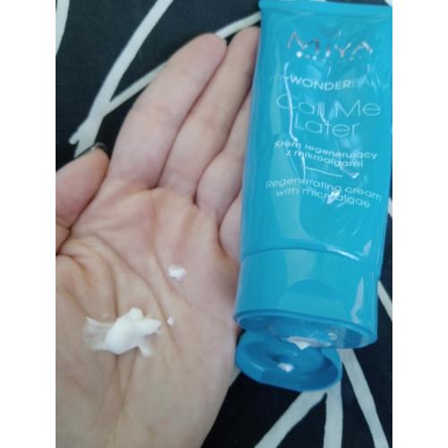 Miya Cosmetics myWONDERBALM, Call Me Later, Krem regenerujący z mikroalgami - opinie | zdjęcie do recenzji od Owocowysad - 1
