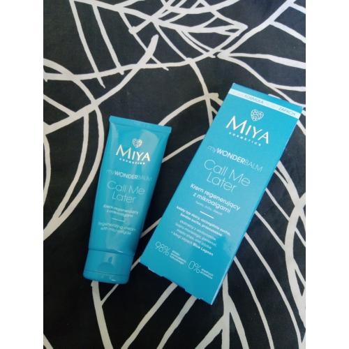Miya Cosmetics myWONDERBALM, Call Me Later, Krem regenerujący z mikroalgami - opinie | zdjęcie do recenzji od Owocowysad - 3