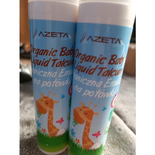 Azeta Bio Organic Baby Liquid Talcum (Talk dla dzieci w postaci kremowej emulsji) - opinie | zdjęcie do recenzji od Strawberry_bohito
