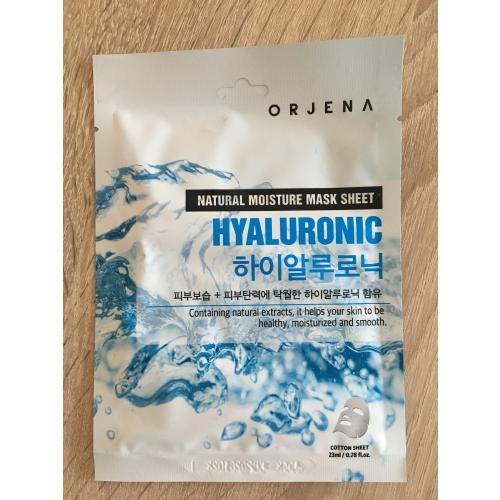 Orjena Natural Moisture Mask Sheet Hyaluronic (Maska w płachcie z kwasem hialuronowym) - opinie | zdjęcie do recenzji od 2e9182b55bdf0a98ff6828ef66cf0b2a4e640980_67070af1f3125 - 1