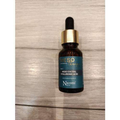 Nacomi Professional, Meso Therapy, Step 3 Meso Coctail Hyaluronic Acid Ultra-Moisturizing Serum (Nawilżający koncentrat z kwasem hialuronowym do twarzy) - opinie | zdjęcie do recenzji od LandOfBliss