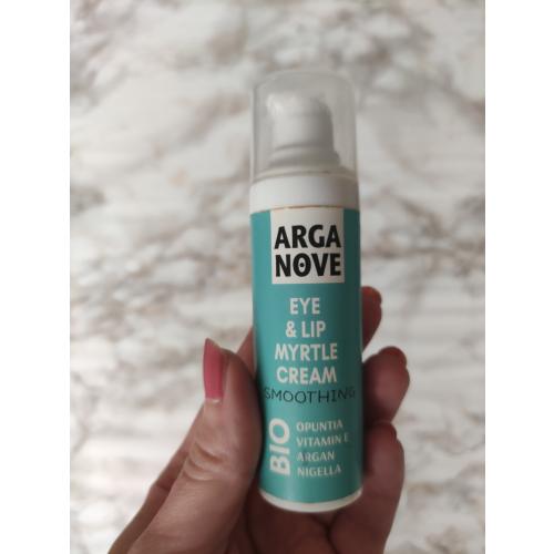 Arganove Eye & Lip Myrthe Cream Smoothing (Naturalny wygładzający krem pod oczy i wokół ust) - opinie | zdjęcie do recenzji od DianaArtsewing