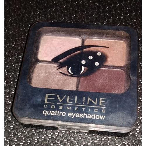 Eveline Cosmetics Quattro Eyeshadow (Poczwórne cienie do powiek) - opinie | zdjęcie do recenzji od Barbra61