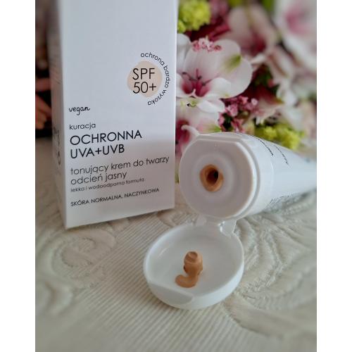 Ziaja Med, Kuracja ochronna UVA+UVB,Tonujący krem do twarzy SPF 50+ (nowa wersja) - opinie | zdjęcie do recenzji od Atina911 - 4